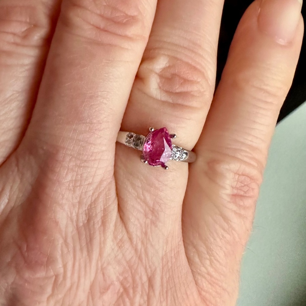 ✨ RARE 1.03ct Mahenge Spinel 💖 AIG Certified Neon Red-Pink - Picture 4 of 5